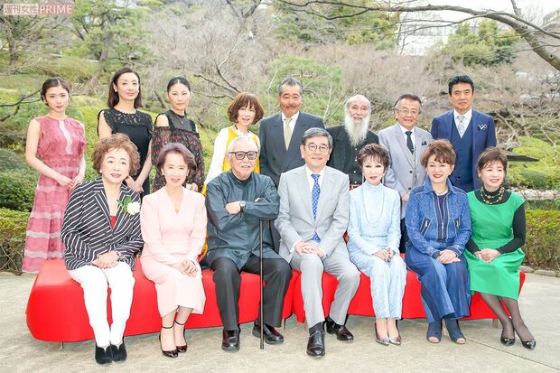 往年のスターを演じた倉本聰脚本のドラマ『やすらぎの郷』（’17年）。今年4月から放送が始まった続編『やすらぎの刻～道』にも出演していたが、がん治療のため途中降板した　撮影／週刊女性写真班