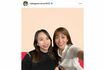 最初の投稿は村上茉愛とのツーショット（中川安奈アナ本人インスタグラムより）
