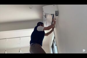 「エアコン工事　ひでさんエアテクチャンネル」では、おすすめのエアコンから取り付け工事やクリーニングのテクニック、難しい工事のコツなどを惜しみなく紹介している