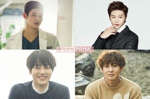 （左上から時計回りに）イ・ソウォン、ユク・ソンジェ、チャンヨル、ヤン・セジョン