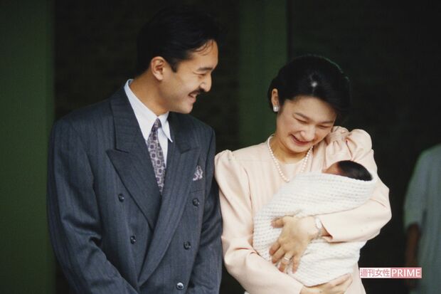 1991年11月1日、眞子さまご退院