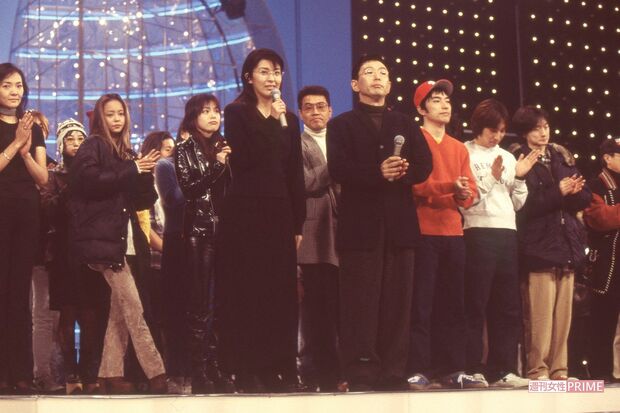 『紅白歌合戦』のリハーサル（'96年『紅白歌合戦』）