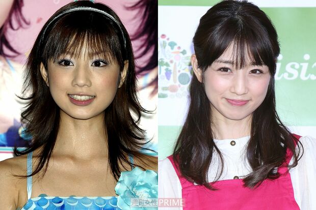 “こりん星キャラ”から脱却した小倉優子（昔／今）