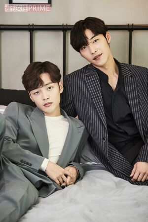 ウ・ドファン、キム・ミンジェ　撮影／キム・ジヒョン