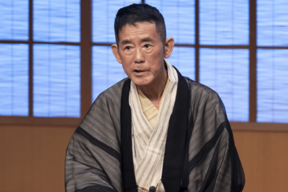 昨年8月に復帰の高座を務めた円楽師(提供国立演芸場)