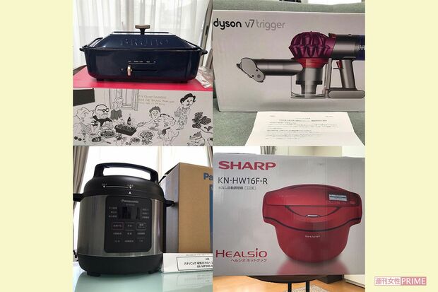 おうち時間が増えて、当選品に調理家電が続々登場。憧れのバルミューダもヘルシオもゲット！