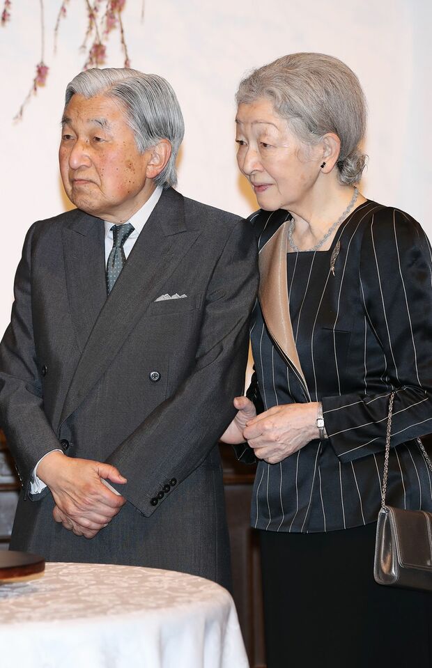 静岡県ではスペイン国王夫妻を案内された（4月7日）。国際親善の活動も“最終局面”に