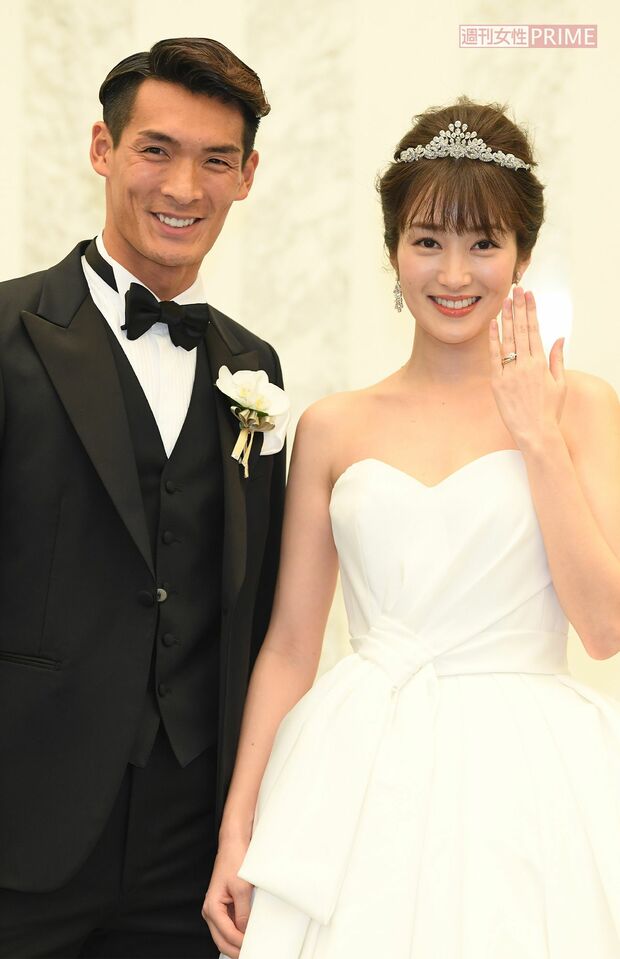 2018年12月、高梨臨と挙式を行った槙野智章