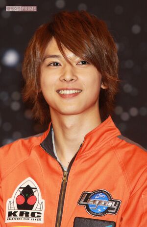 吉沢亮、映画『仮面ライダーフォーゼ』制作発表にて（2012年）