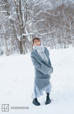 後藤真希写真集『flos』 のワンカット。講談社プレスリリースより