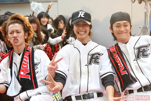 （左から）佐藤健、五十嵐隼士、川村陽介