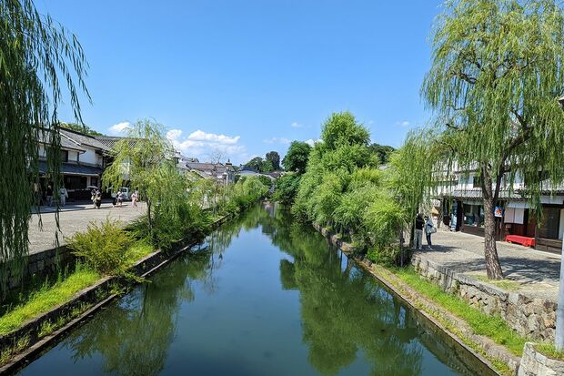岡山県倉敷の美観地区