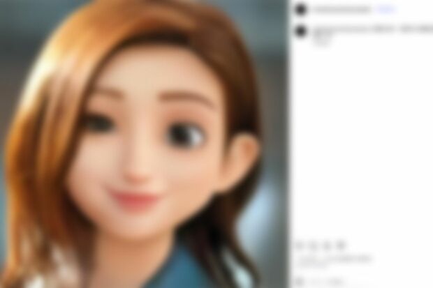 「中村りほ@立憲民主党」の“中の人”とされる男性のインスタグラム。女性政治家の生成AIイラストが