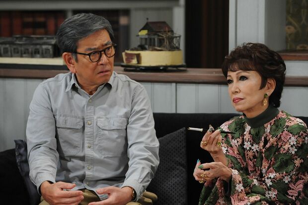 石坂と浅丘の”元夫婦”共演でも話題のドラマ『やすらぎの郷』(c)テレビ朝日