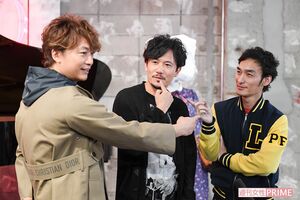 香取慎吾、稲垣吾郎、草なぎ剛　撮影／高梨俊浩