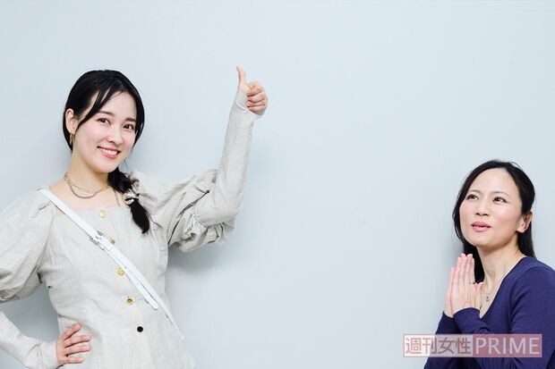 奈津子・丸山晴美　撮影／山田智絵