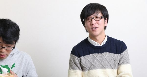 おおかわら氏の隣には、普段から仲の良いという