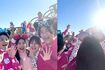 物議を醸しているカチューシャをつけてパレードを楽しむ動画（東京ディズニーリゾート公式Xより）