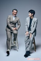中井貴一・松山ケンイチ　撮影／廣瀬靖士