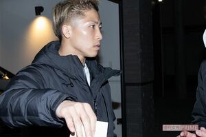 '21年2月、週刊女性の取材を受ける井上尚弥