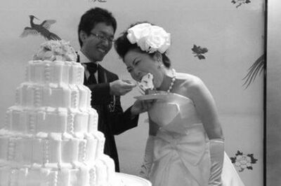 29歳で結婚。「めちゃくちゃいいダンナです。料理も子育てもしてくれます」