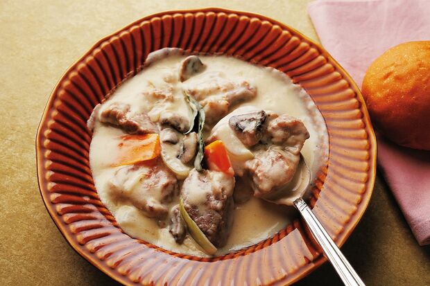 ［豚肩ロース肉］ポーククリームシチュー　撮影／合田昌弘