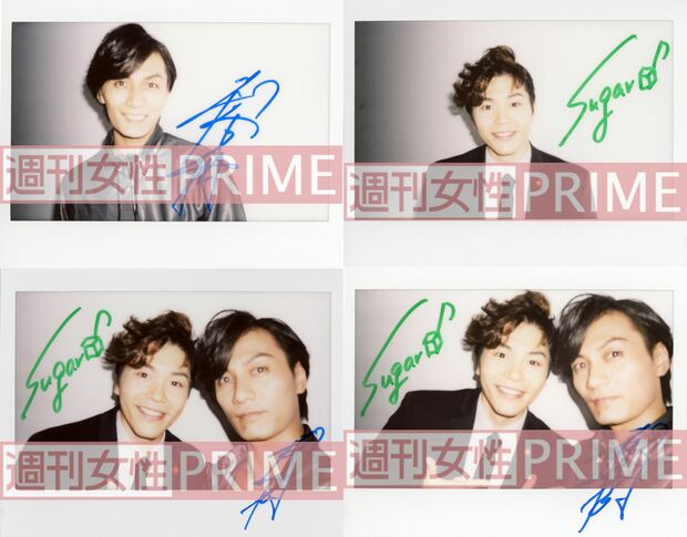 おふたりが自撮りしたサイン入り写真を計4名様にプレゼント。週刊女性PRIMEのサイト内で画像をクリックすると応募ページにとびます