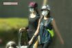愛犬の散歩をする工藤静香とKoki,（2020年）
