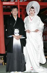 生田神社で行われた陣内智則と藤原紀香の結婚式（2007年）
