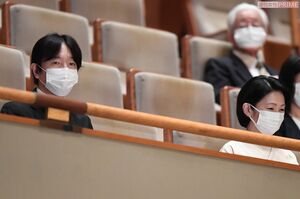 10月1日に『文化庁芸術祭』に出席された秋篠宮ご夫妻。悠仁さまの進学先はどちらに？