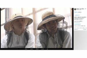 『ザ!鉄腕!DASH!!』に出演する『timelesz』の松島聡（右）と篠塚大輝（番組公式Xより）