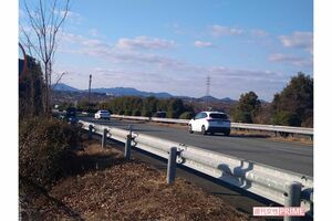 事故が起きた九州縦貫自動車道(高速自動車国道)の福岡方面の上り線