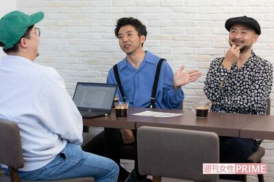 澤井直人と対談するどぶろっく