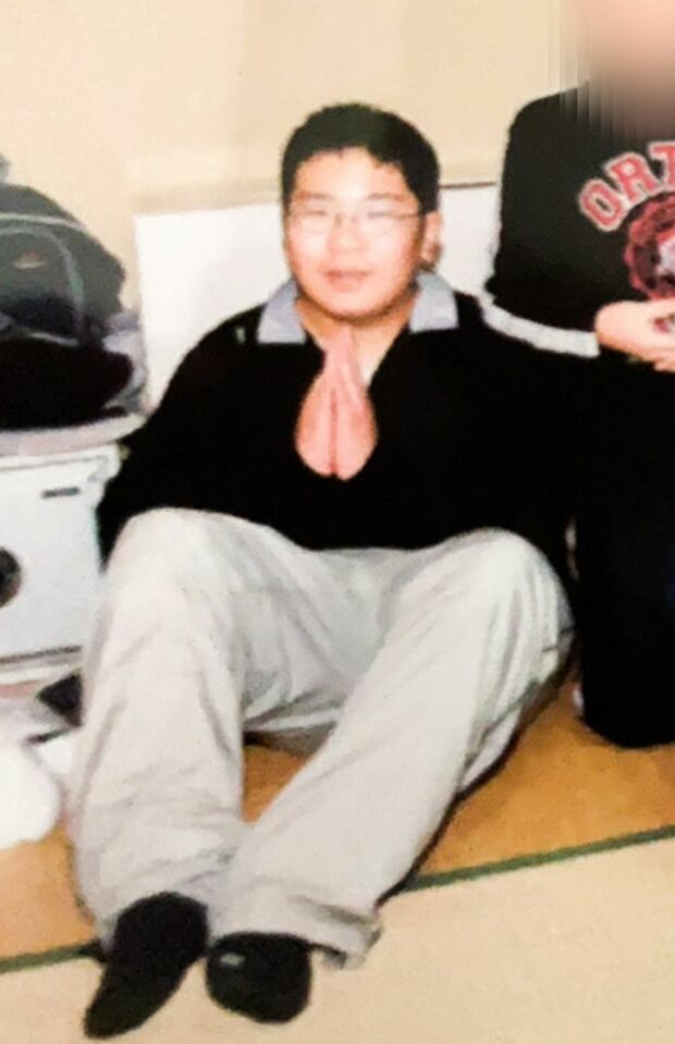 小学校時代から体格がよかった樺沢容疑者（小学校の卒業アルバムより）