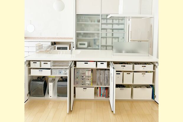 台所付近の収納