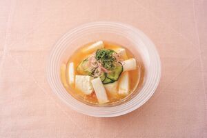 長いもときゅうりの冷や汁