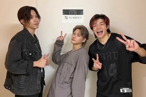 『Number_i』の3人(左から神宮寺勇太、平野紫耀、岸優太 公式Xより)