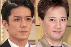 左から滝沢秀明、中居正広