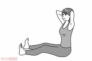 STEP1：背骨ツイスト（2）イラスト／赤松かおり