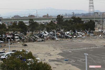 仙台市宮城野区（2011年3月14日）