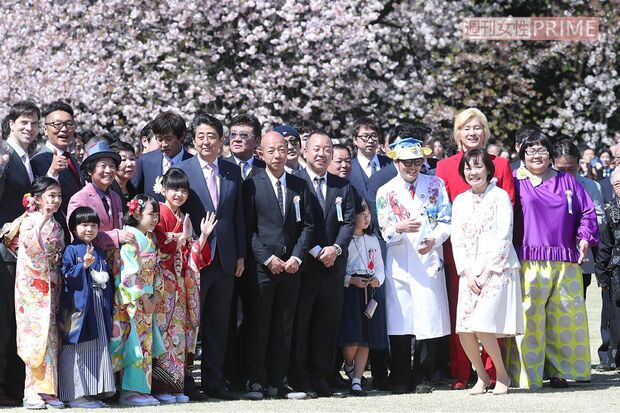 2019年4月13日「桜を見る会」、安倍晋三首相“最後の会”に