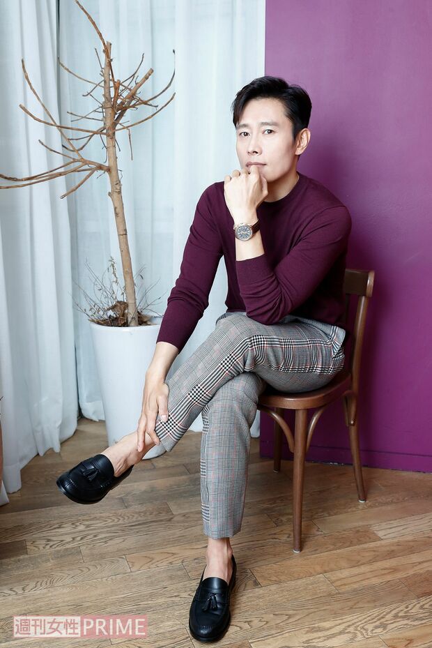 イ・ビョンホン　撮影／吉岡竜紀