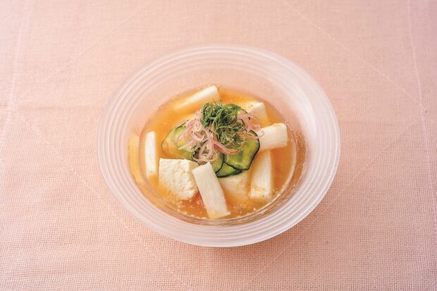 長いもときゅうりの冷や汁