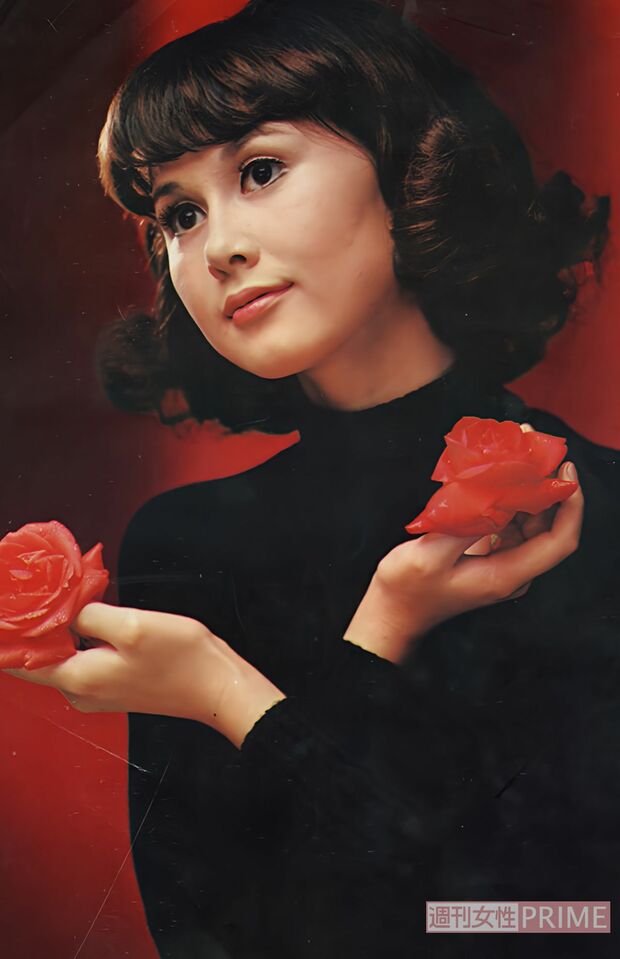 モデル時代の山本リンダさん