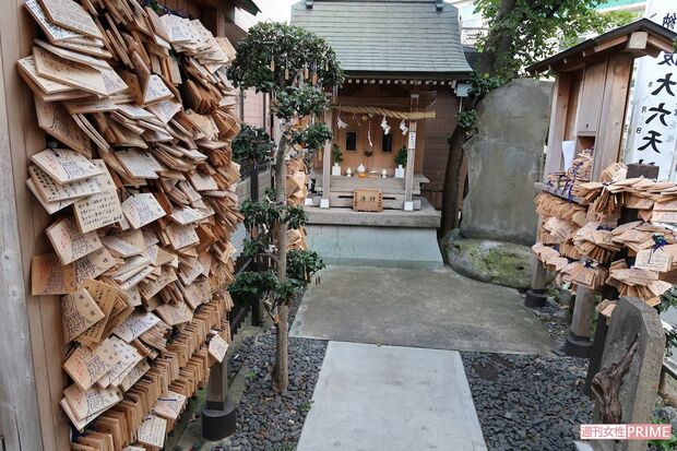 絵馬にはさまざまな願いが。「義母のいじめがなくなりますように」「彼が奥さんと離縁しますように」「好きなアーティストの現場で代表ぶっているファンがいなくなりますように」「息子と彼女の縁が切れますように」などの記述が……