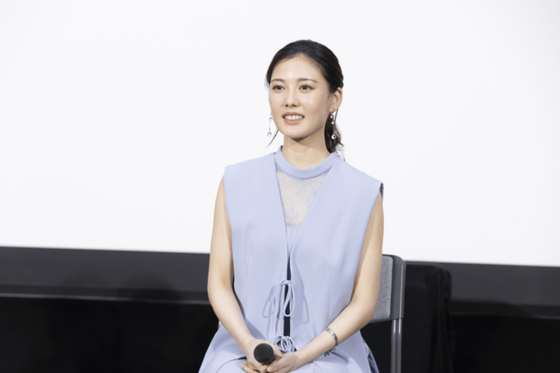 『替え玉ブラヴォー！』完成会見に望んだ北香那（写真／矢島泰輔）