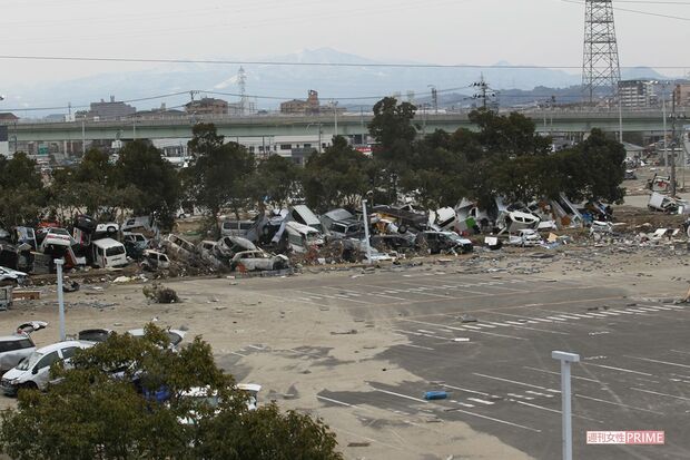 仙台市宮城野区（2011年3月14日）