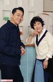 バナナマン・設楽統と森山良子 撮影/近藤陽介