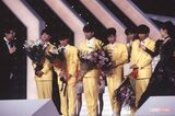 第22回『輝け！日本歌謡大賞』で新人賞を受賞したSMAP（'91年撮影）写真／週刊女性写真班