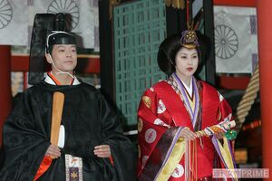 陣内智則と藤原紀香（'07年、陣内智則・藤原紀香結婚式）